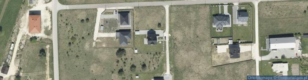 Zdjęcie satelitarne Barwna ul.