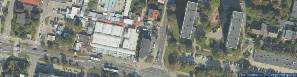 Zdjęcie satelitarne Bałtycka ul.