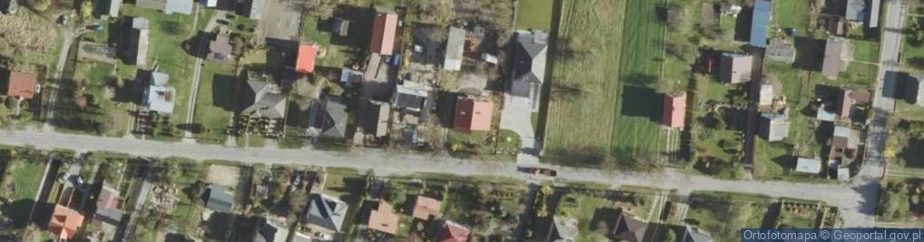 Zdjęcie satelitarne Bazylany ul.