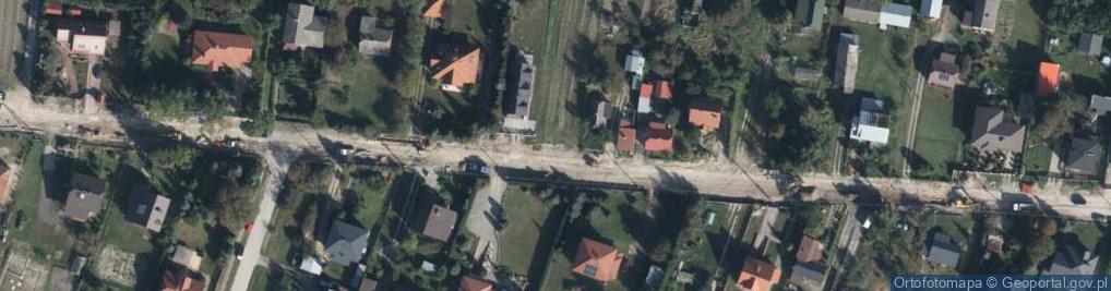 Zdjęcie satelitarne Bazylany ul.
