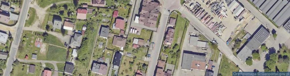 Zdjęcie satelitarne Baty ul.