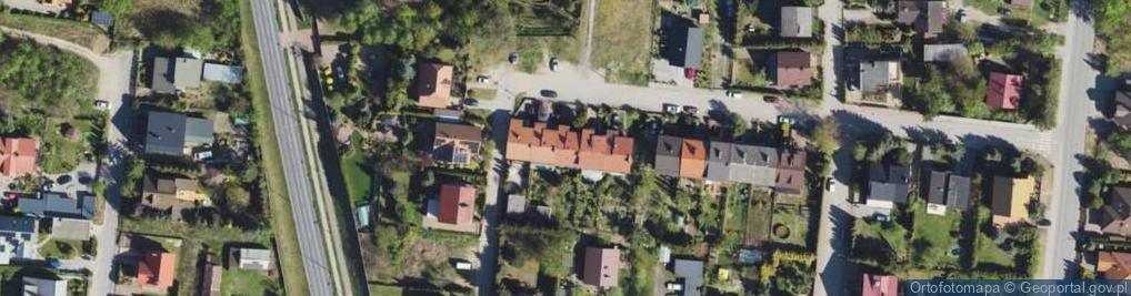 Zdjęcie satelitarne Bąkowskiej Aleksandry ul.