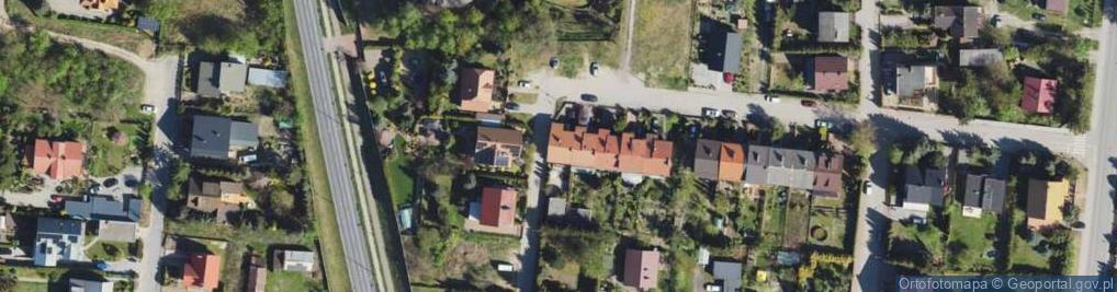 Zdjęcie satelitarne Bąkowskiej Aleksandry ul.