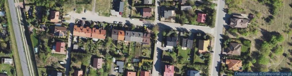 Zdjęcie satelitarne Bąkowskiej Aleksandry ul.