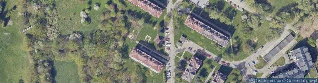 Zdjęcie satelitarne Barteczka Franciszka ul.