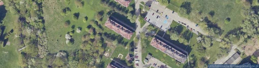 Zdjęcie satelitarne Barteczka Franciszka ul.