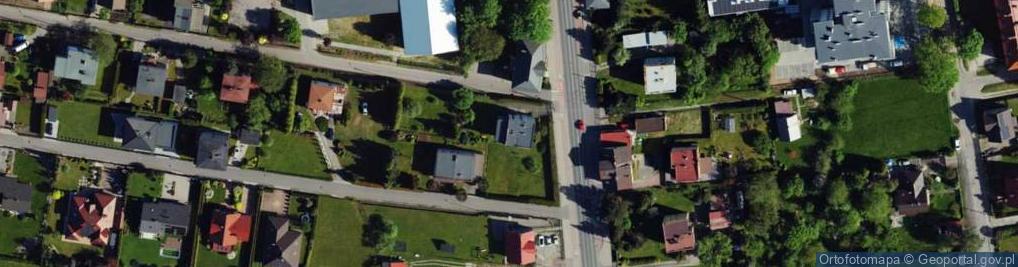 Zdjęcie satelitarne Baduszkowej Danuty ul.