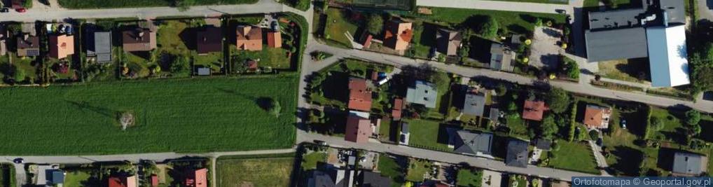 Zdjęcie satelitarne Baduszkowej Danuty ul.
