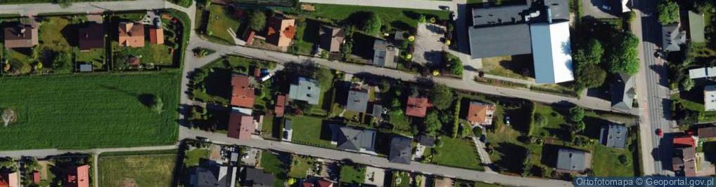 Zdjęcie satelitarne Baduszkowej Danuty ul.