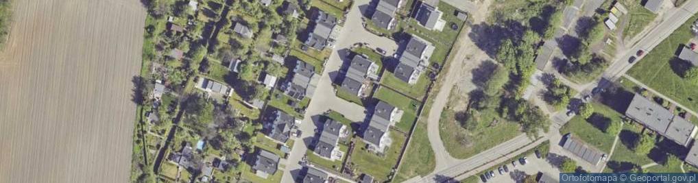 Zdjęcie satelitarne Bażantów ul.