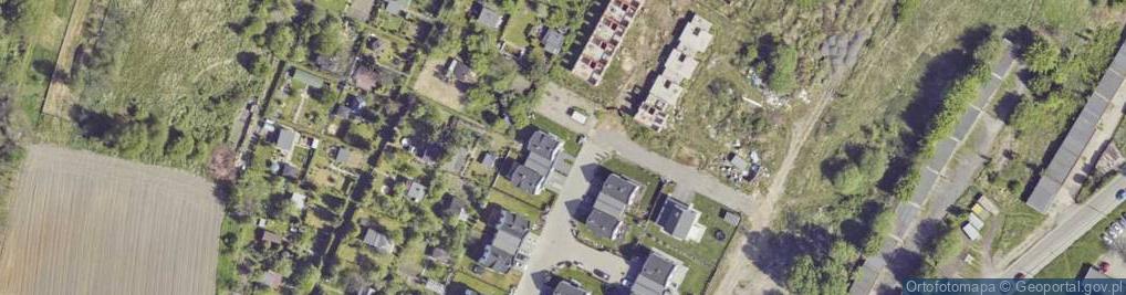 Zdjęcie satelitarne Bażantów ul.