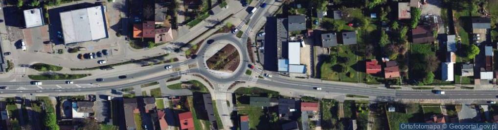 Zdjęcie satelitarne Batalionów Chłopskich ul.