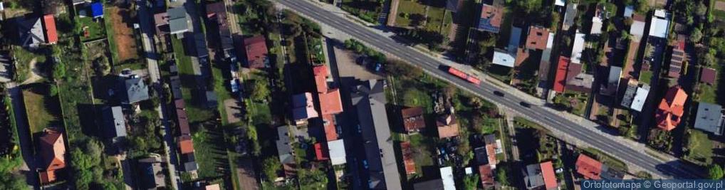 Zdjęcie satelitarne Batalionów Chłopskich ul.
