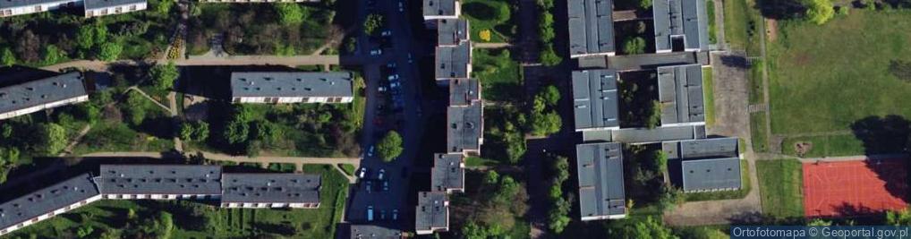 Zdjęcie satelitarne Baczyńskiego Krzysztofa Kamila ul.