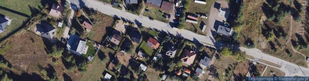 Zdjęcie satelitarne Bazowa ul.