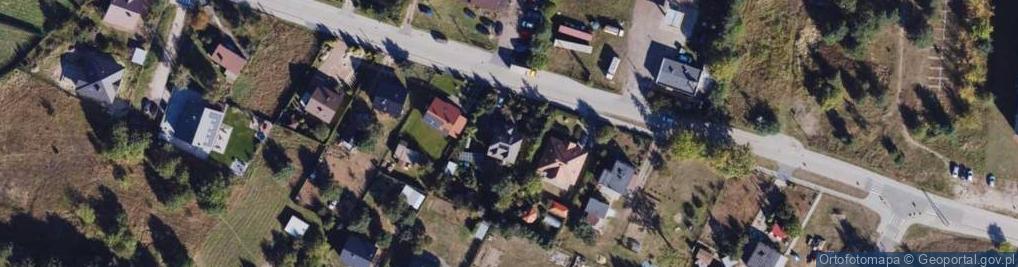 Zdjęcie satelitarne Bazowa ul.