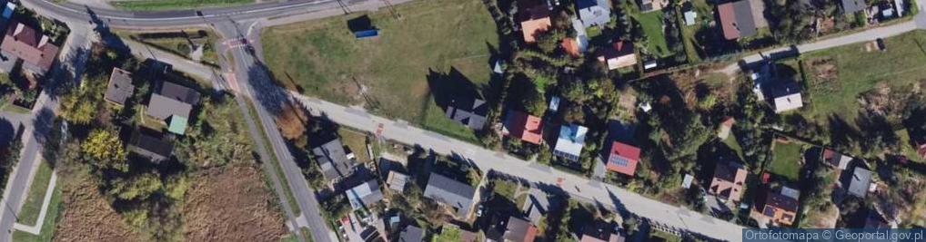 Zdjęcie satelitarne Bazowa ul.