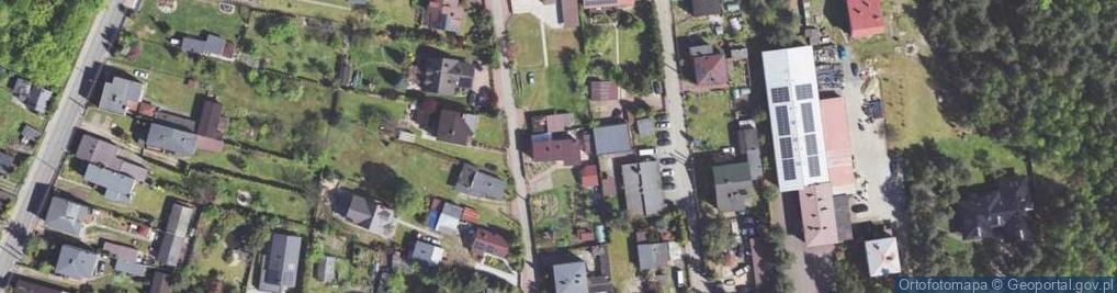 Zdjęcie satelitarne Baśniowa ul.