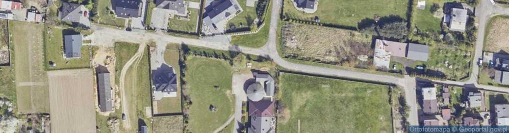 Zdjęcie satelitarne Barwna ul.