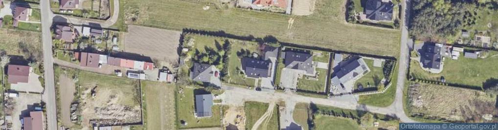 Zdjęcie satelitarne Barwna ul.