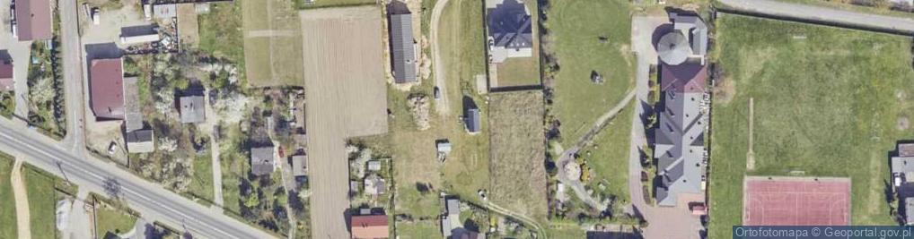 Zdjęcie satelitarne Barwna ul.