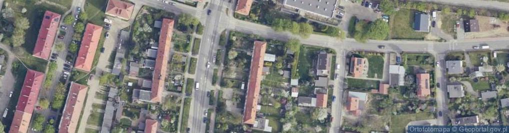 Zdjęcie satelitarne Batalionów Chłopskich ul.