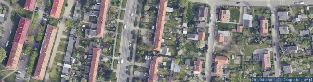 Zdjęcie satelitarne Batalionów Chłopskich ul.