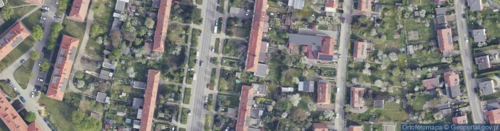 Zdjęcie satelitarne Batalionów Chłopskich ul.