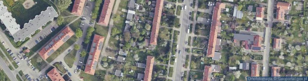 Zdjęcie satelitarne Batalionów Chłopskich ul.