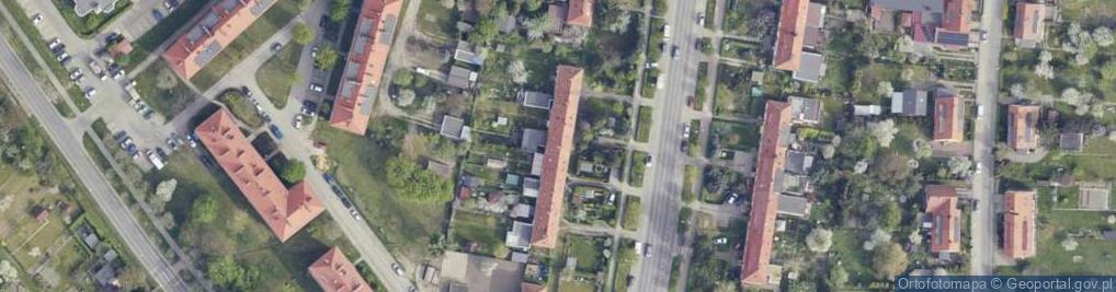Zdjęcie satelitarne Batalionów Chłopskich ul.