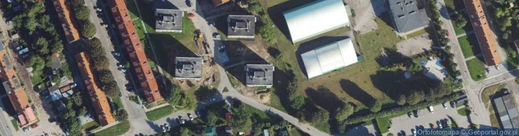 Zdjęcie satelitarne Barona Henryka ul.