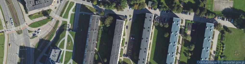 Zdjęcie satelitarne Bażyńskiego Jana ul.