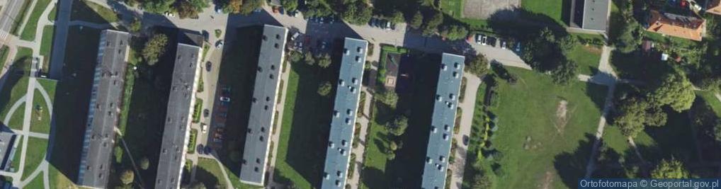 Zdjęcie satelitarne Bażyńskiego Jana ul.