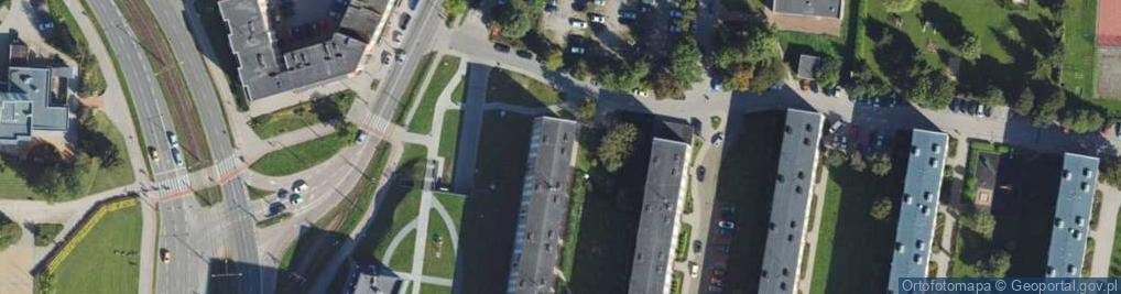 Zdjęcie satelitarne Bażyńskiego Jana ul.