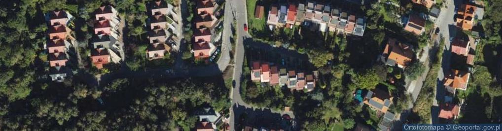 Zdjęcie satelitarne Barokowa ul.