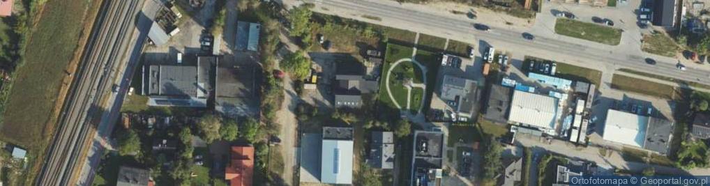 Zdjęcie satelitarne Barniewicka ul.