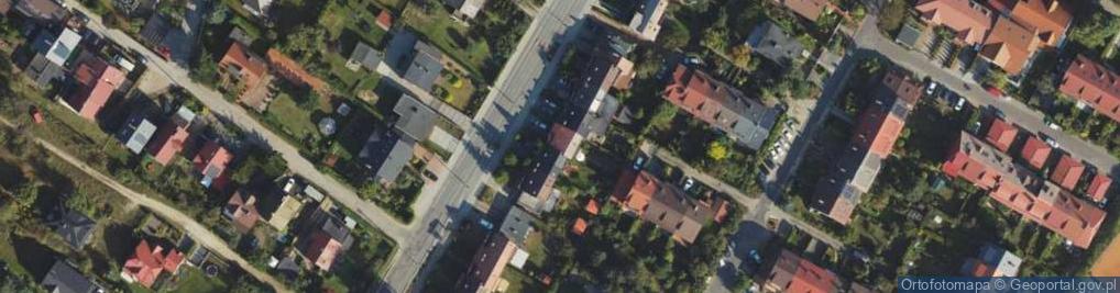 Zdjęcie satelitarne Barniewicka ul.