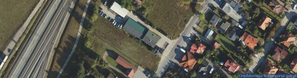 Zdjęcie satelitarne Barniewicka ul.