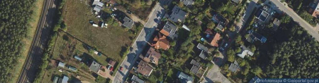 Zdjęcie satelitarne Barniewicka ul.