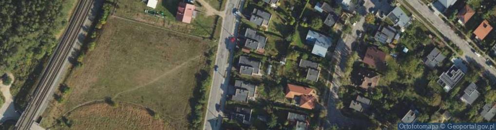 Zdjęcie satelitarne Barniewicka ul.
