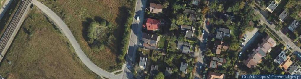 Zdjęcie satelitarne Barniewicka ul.