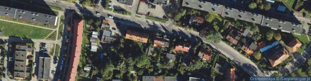 Zdjęcie satelitarne Bajki ul.