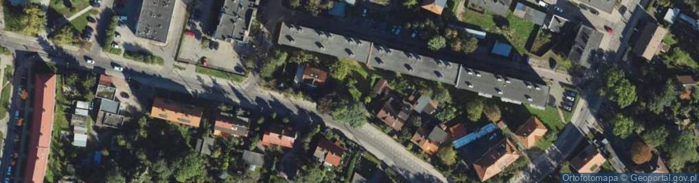 Zdjęcie satelitarne Bajki ul.