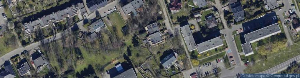 Zdjęcie satelitarne Batalionu Kosynierów ul.