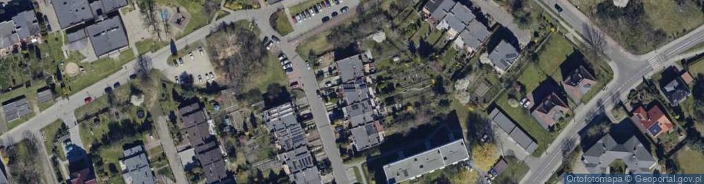Zdjęcie satelitarne Batalionu Kosynierów ul.
