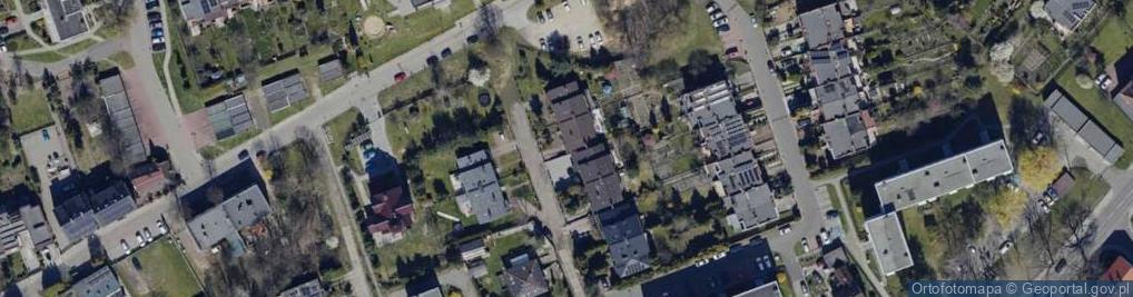Zdjęcie satelitarne Batalionu Kosynierów ul.