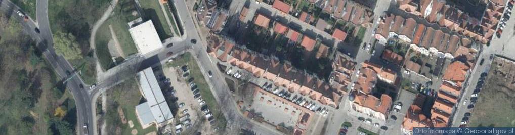 Zdjęcie satelitarne Balwierska ul.
