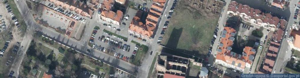 Zdjęcie satelitarne Balwierska ul.
