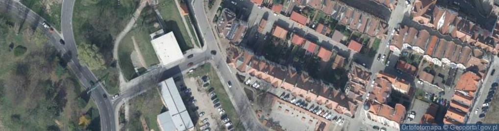 Zdjęcie satelitarne Balwierska ul.