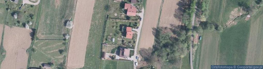 Zdjęcie satelitarne Barwna ul.